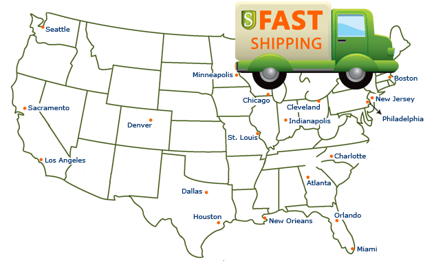 Shipping Locations